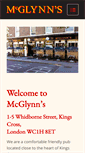 Mobile Screenshot of mcglynnsfreehouse.com